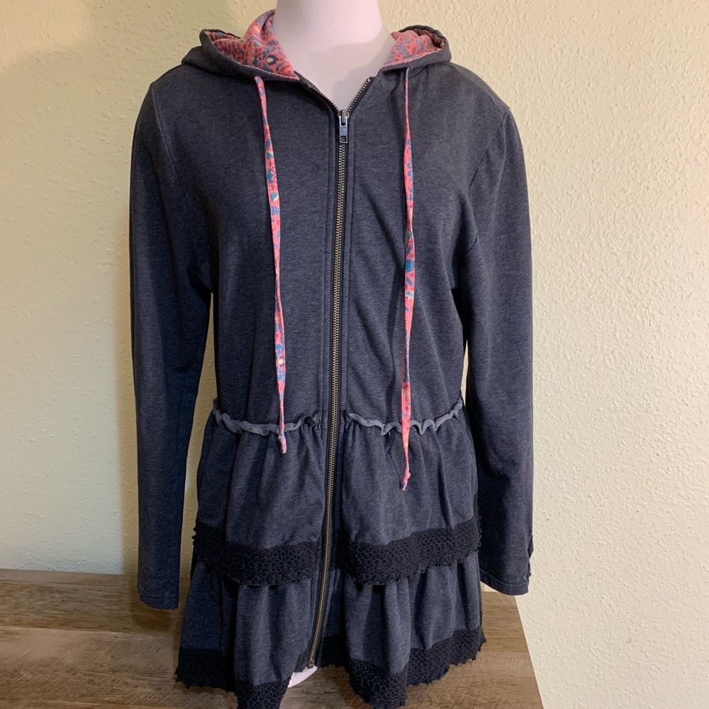 Matilda Jane Wise & Wonderful Zip Up Hoodie